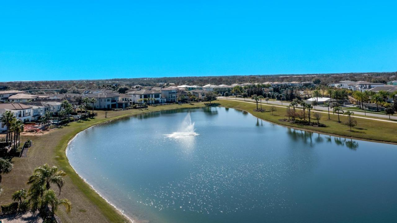Lake Front Luxury Estate Reunion Resorts Near Disney World Kissimmee Exterior foto